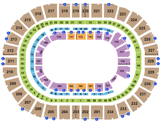 PPG Paints Arena Monster Jam Seating Chart